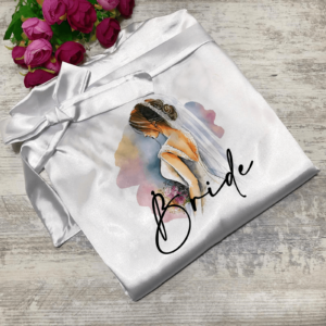 Halat Mireasa Personalizat Alb Universal 202451