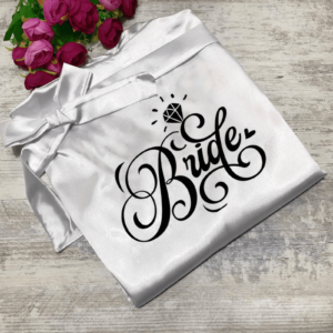 Halat Mireasa Personalizat Alb Universal 202453