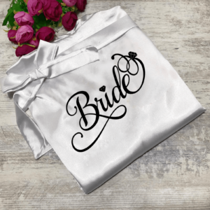 Halat Mireasa Personalizat Alb Universal 202454