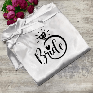 Halat Mireasa Personalizat Alb Universal 202461