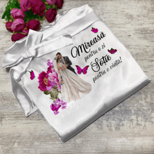 Halat Mireasa Personalizat Alb Universal 202493