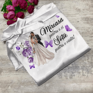 Halat Mireasa Personalizat Alb Universal 202497