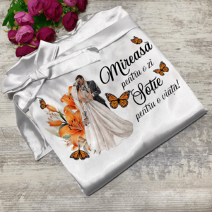Halat Mireasa Personalizat Alb Universal 202499