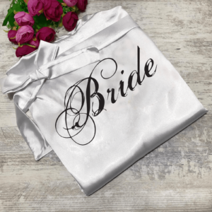 Halat Mireasa Personalizat Alb Universal 202444