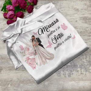 Halat Mireasa Personalizat Alb Universal 202496